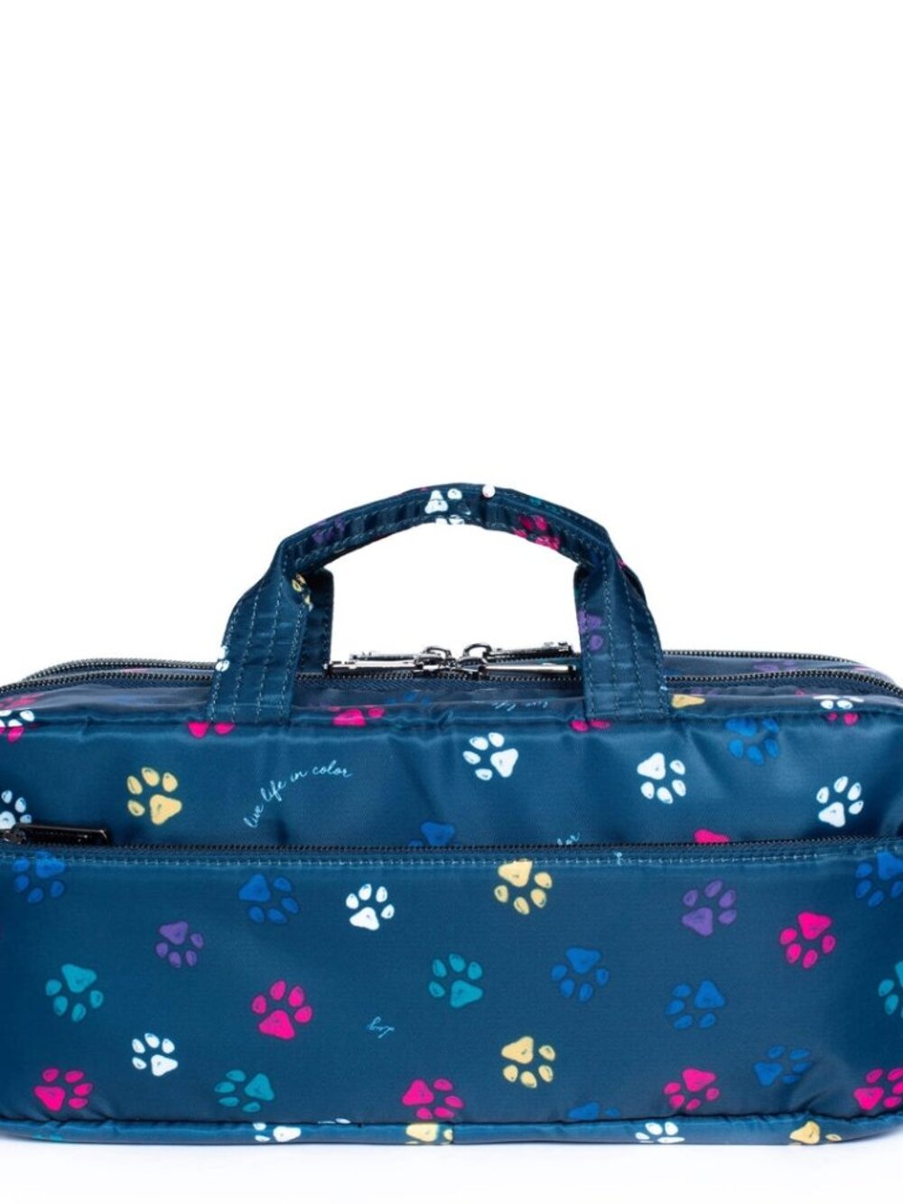 LUG - Flatbed Slim Cosmetic Case in Paws Navy - Picture 10 of 10